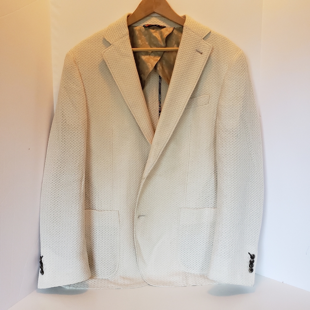 Robert Graham blazer jacket in champagne color - XL
